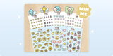 Weekly Giveaway! Enter to Win the Sunflower Critters Sticker Set