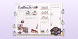 Spooky Cute Halloween Journal Spread Ideas