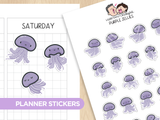 Purple Jellies Planner Stickers