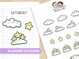 Dreamy Skies Planner Stickers
