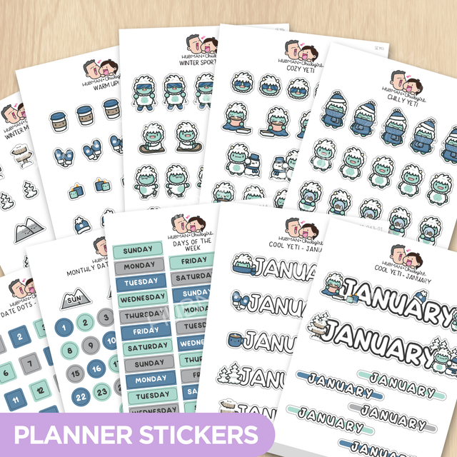 Cool Yeti Journal Pack – Hubman and Chubgirl