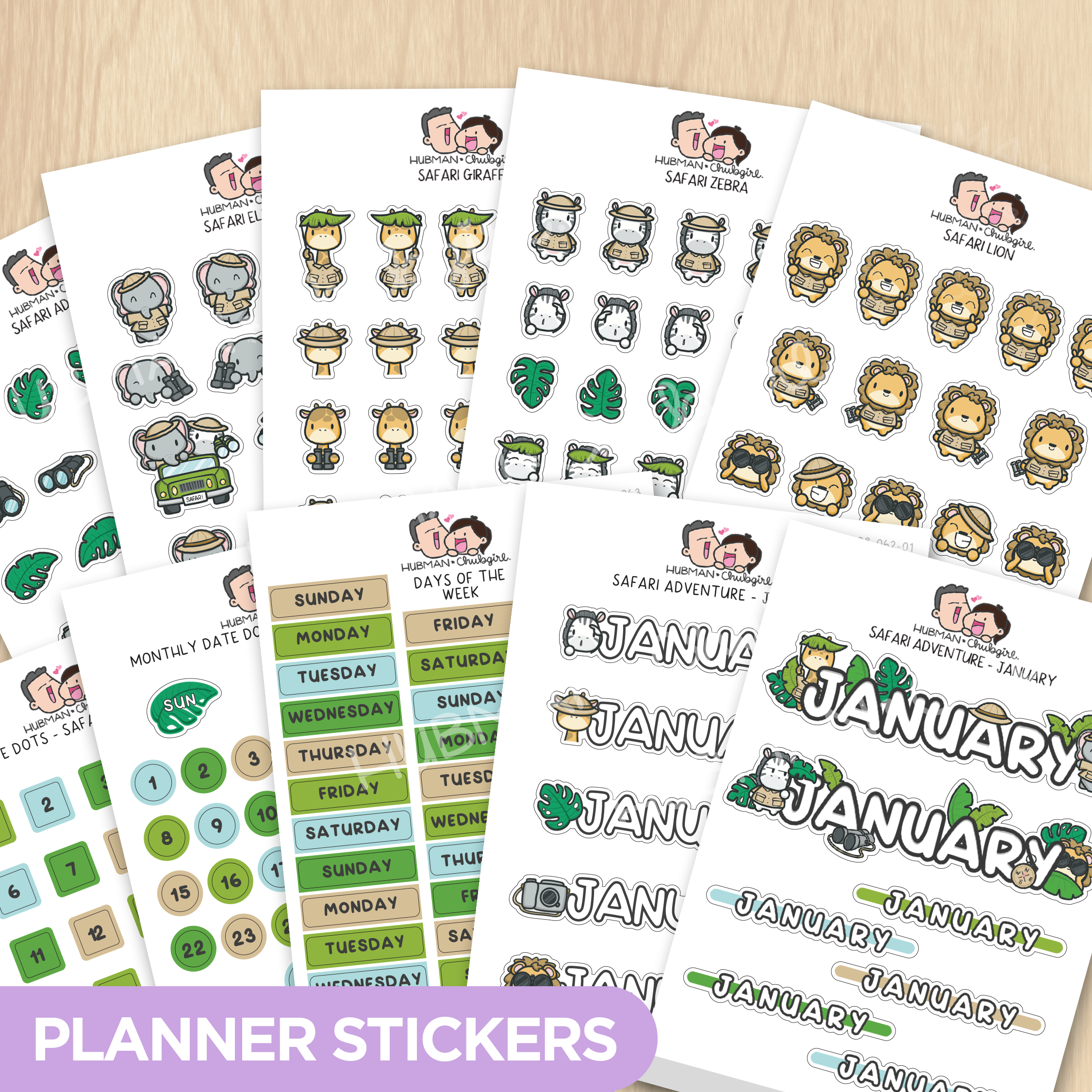 Safari Adventure Journal Pack