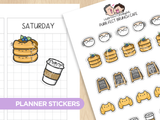 Purr-fect Brunch Cafe Planner Stickers