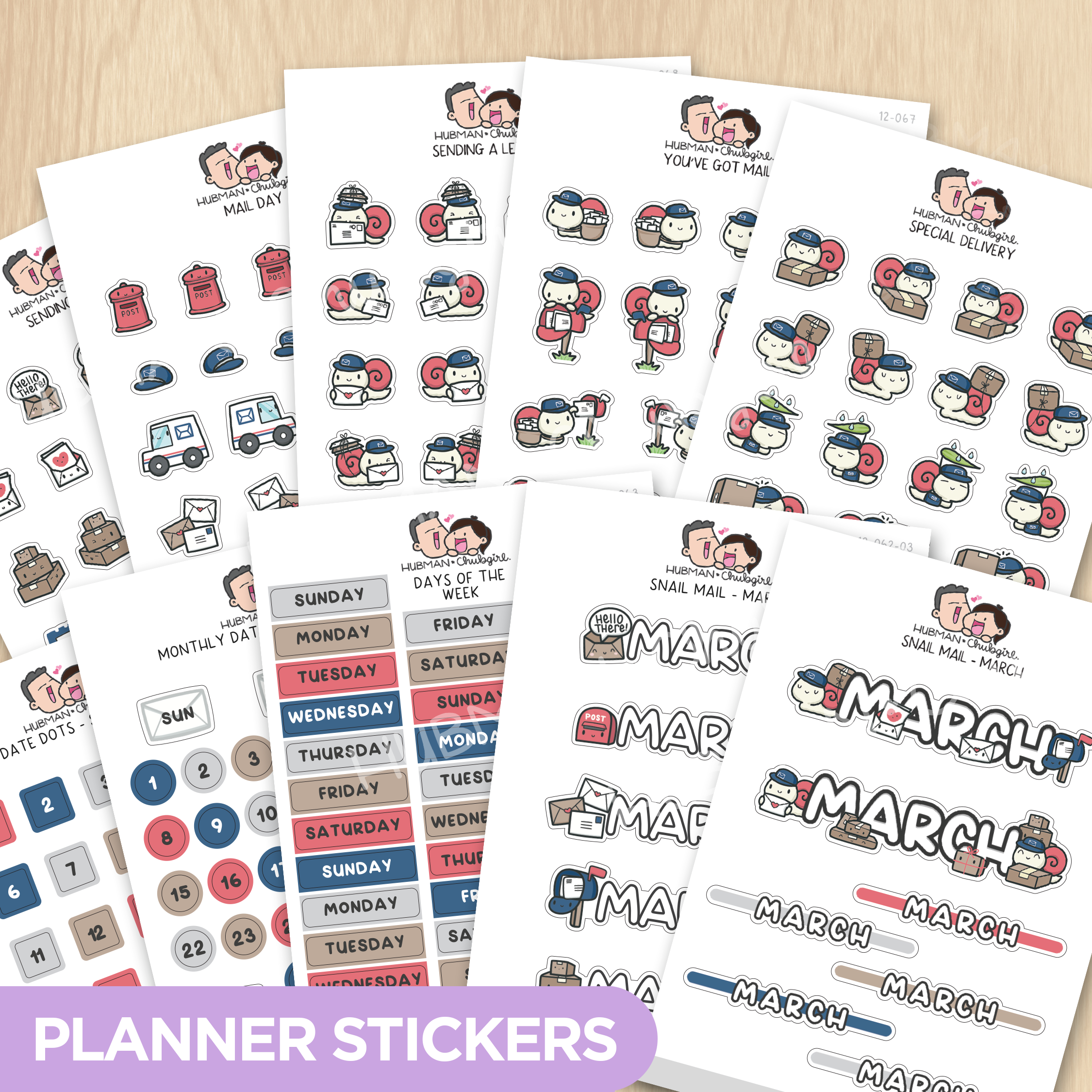 Snail Mail Journal Pack