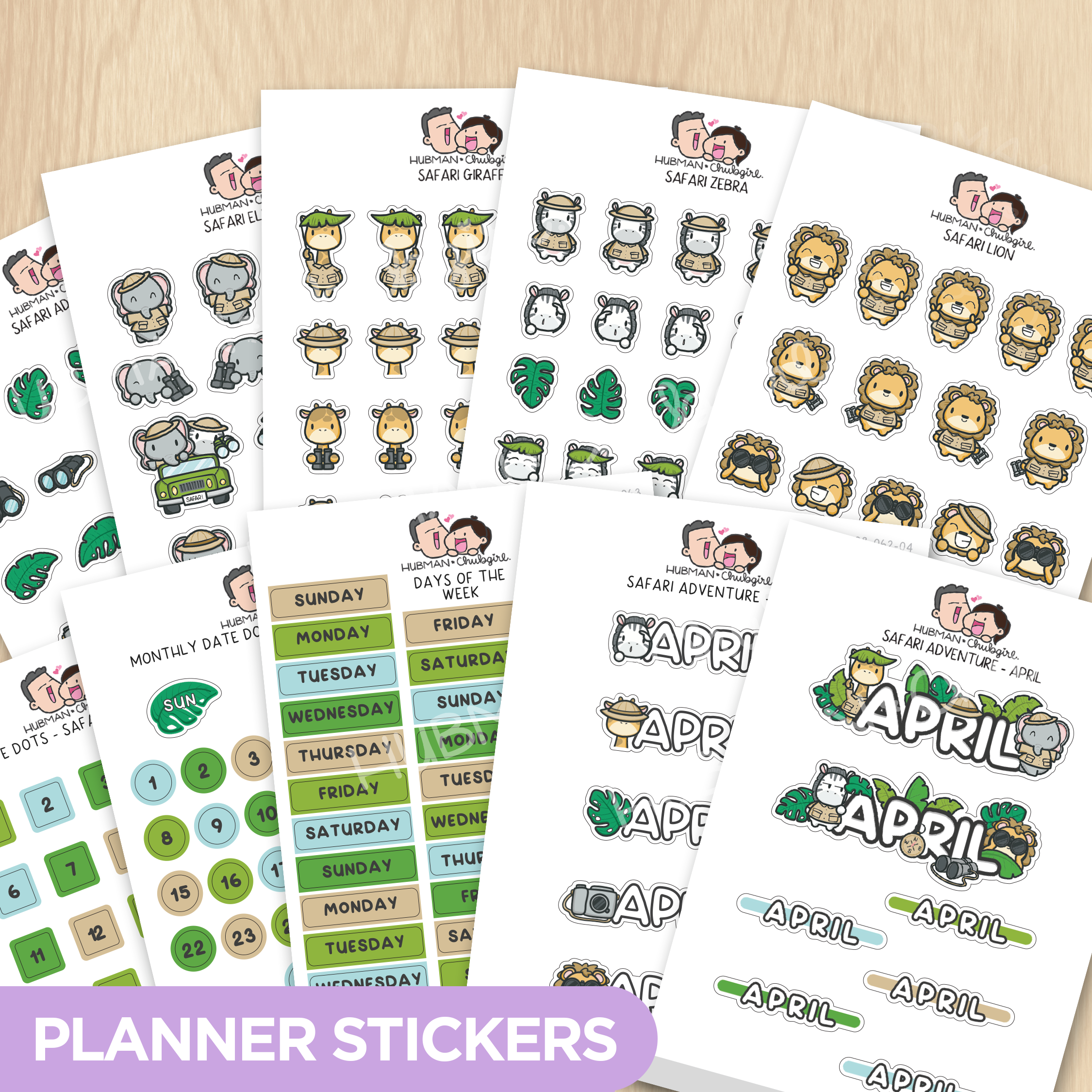 Safari Adventure Journal Pack