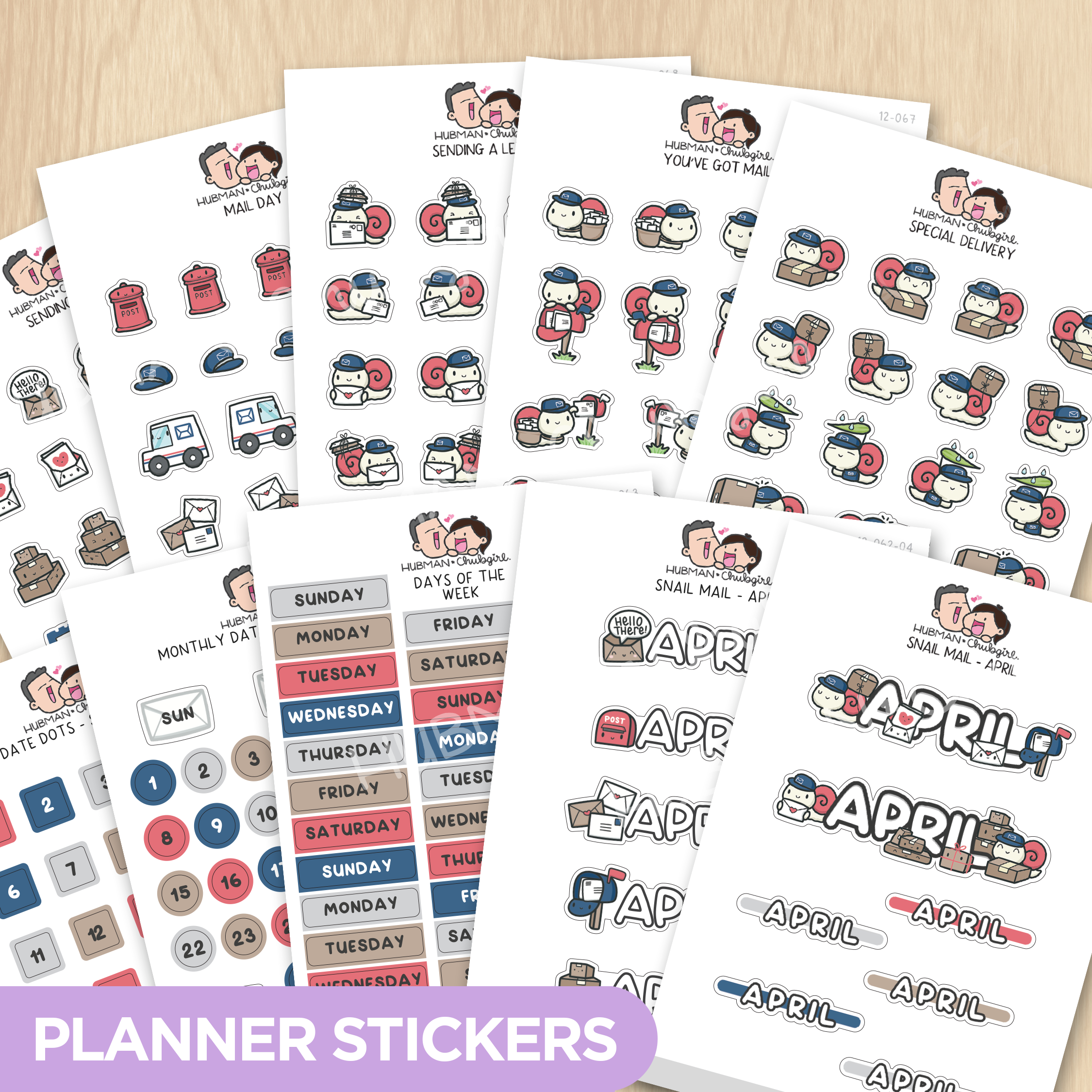 Snail Mail Journal Pack