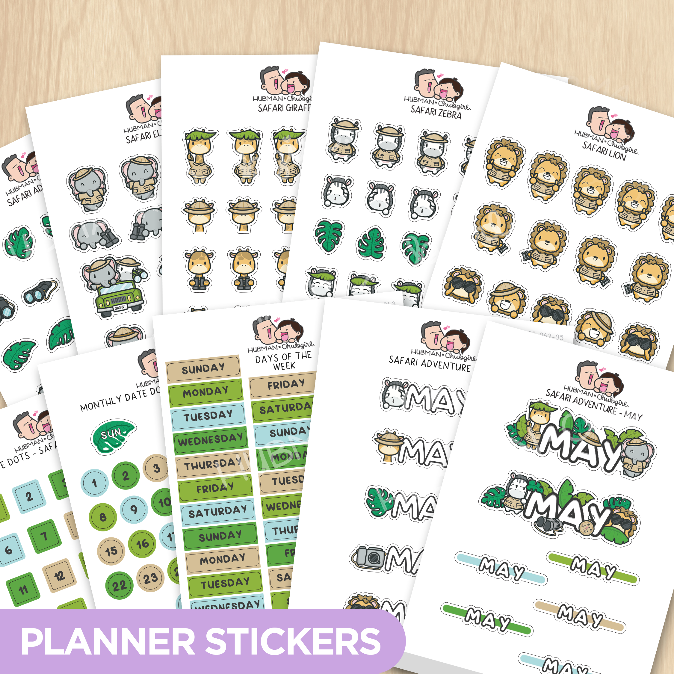 Safari Adventure Journal Pack