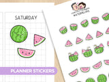 Watermelons Planner Stickers