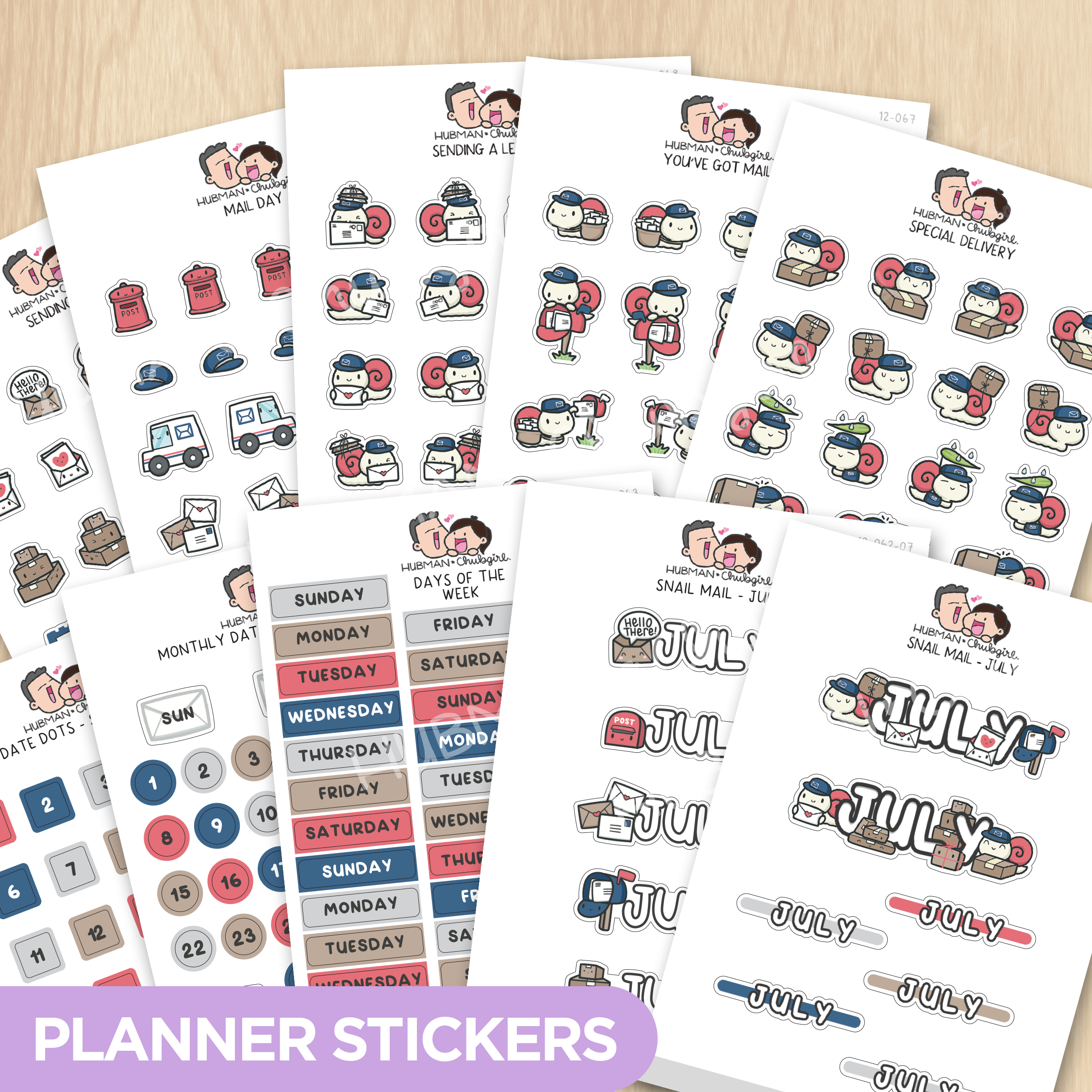 Snail Mail Journal Pack