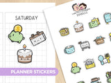 Doodles - Sunflowers Planner Stickers