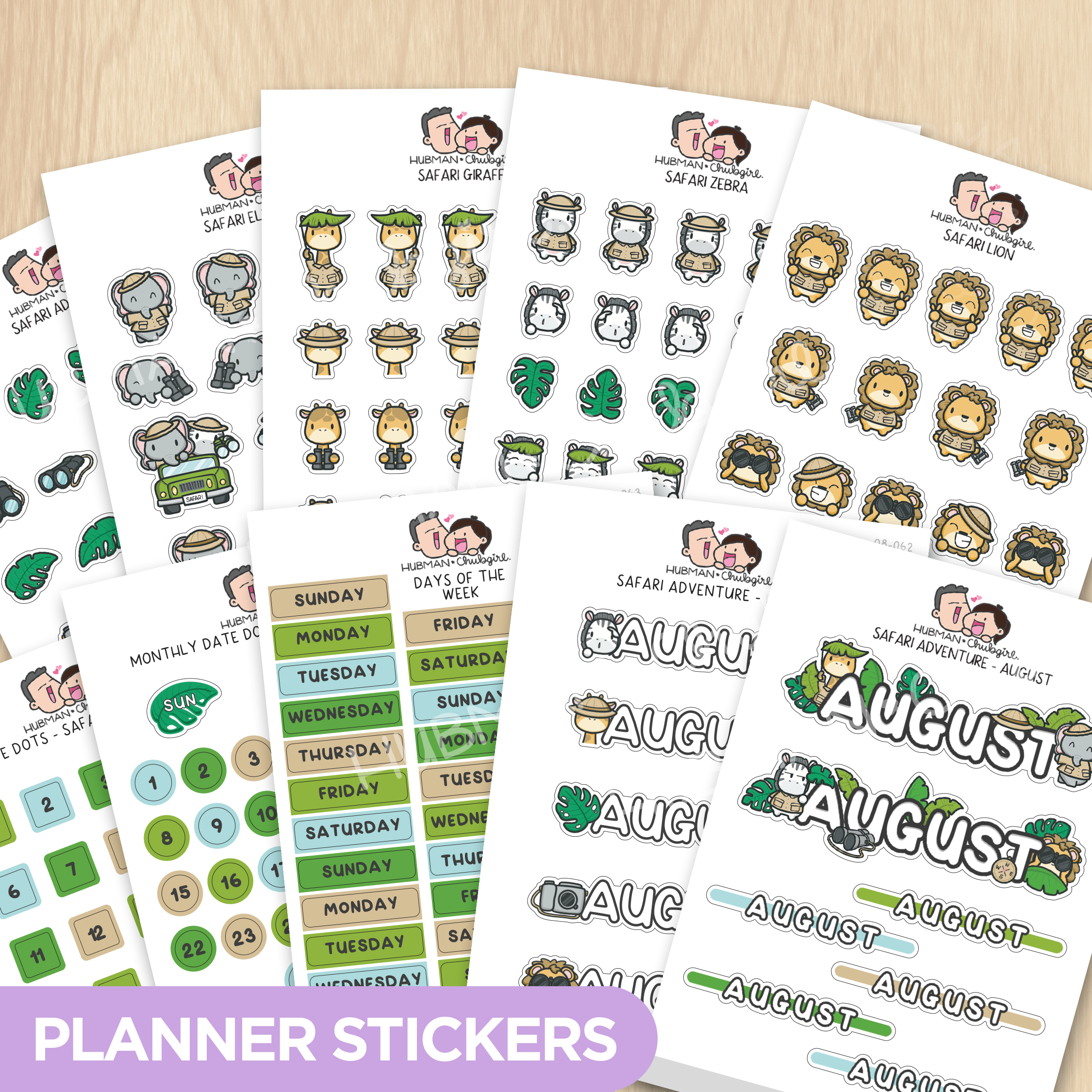 Safari Adventure Journal Pack