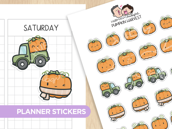 Pumpkin Paper Co Planner sold and Stickers