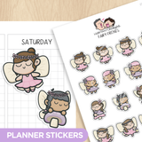 Fairy Friends Planner Stickers