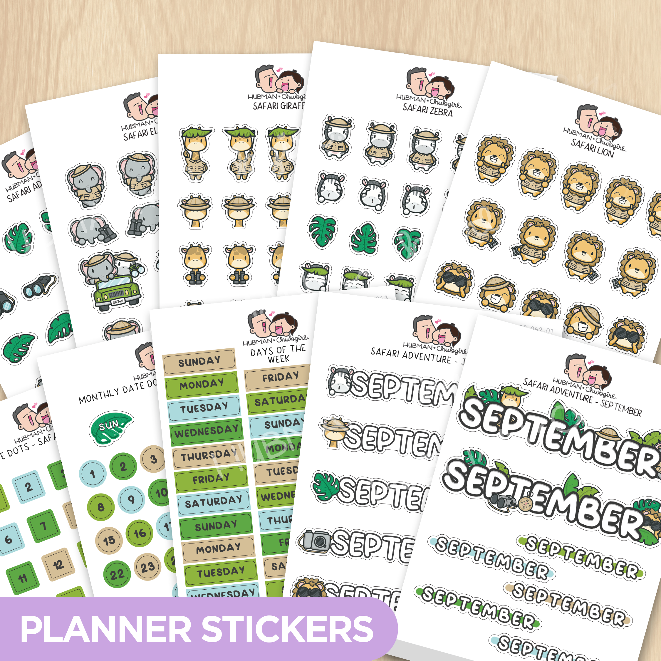 Safari Adventure Journal Pack