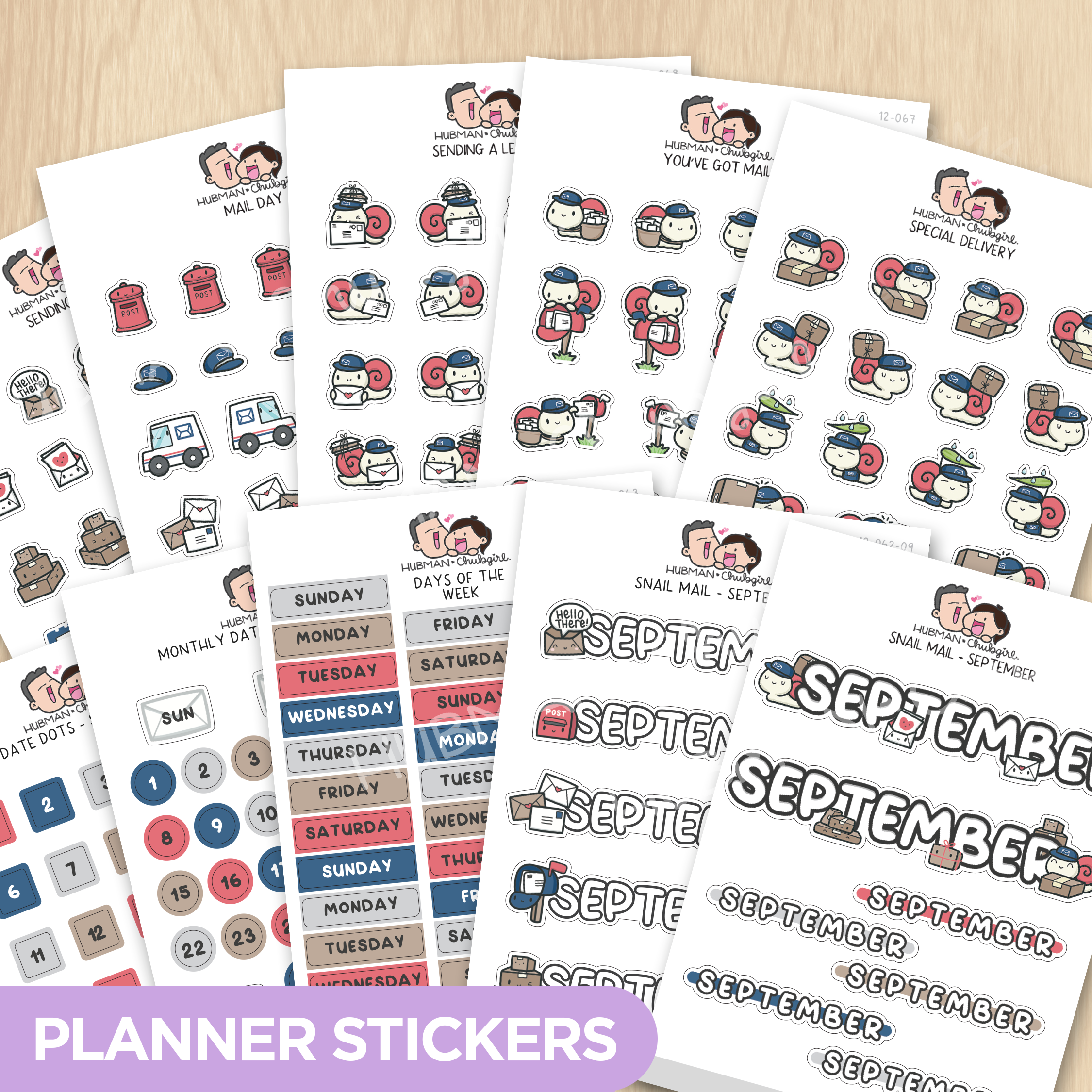 Snail Mail Journal Pack