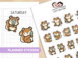 Cozy Weather Planner Stickers