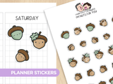 I'm Nuts For You Planner Stickers