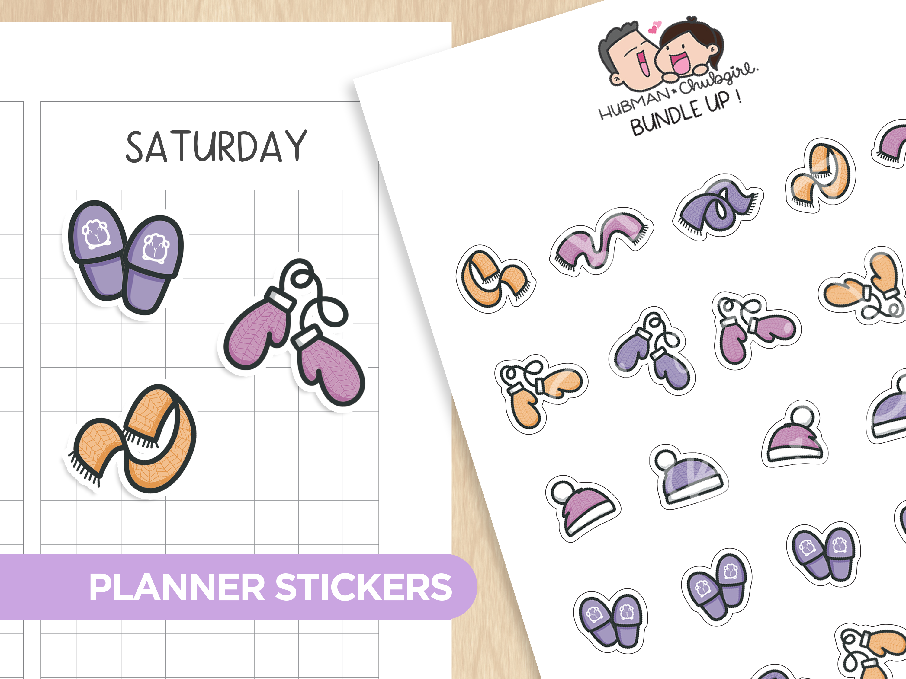 Bundle Up! Planner Stickers