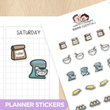 Baking Essentials Planner Stickers
