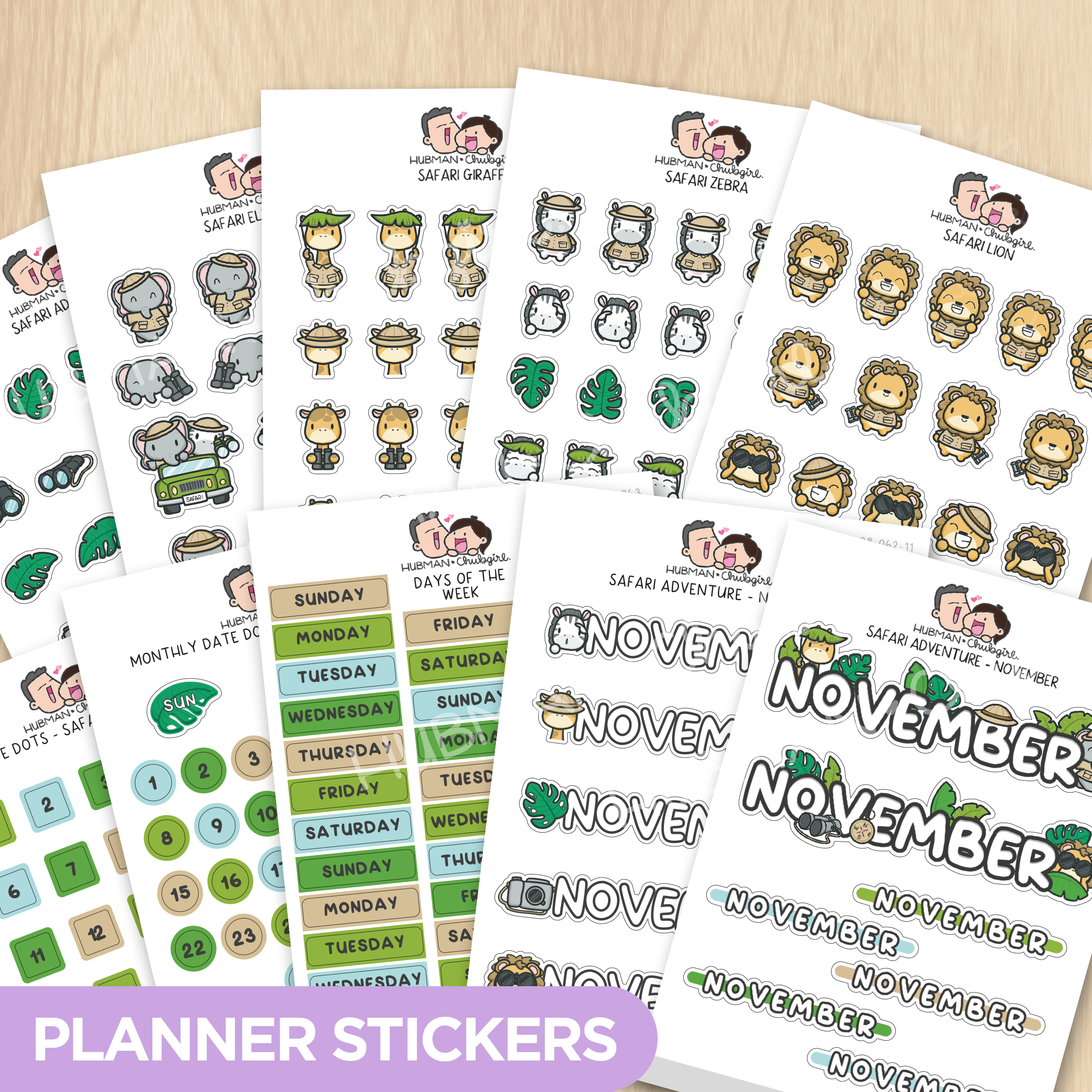 Safari Adventure Journal Pack