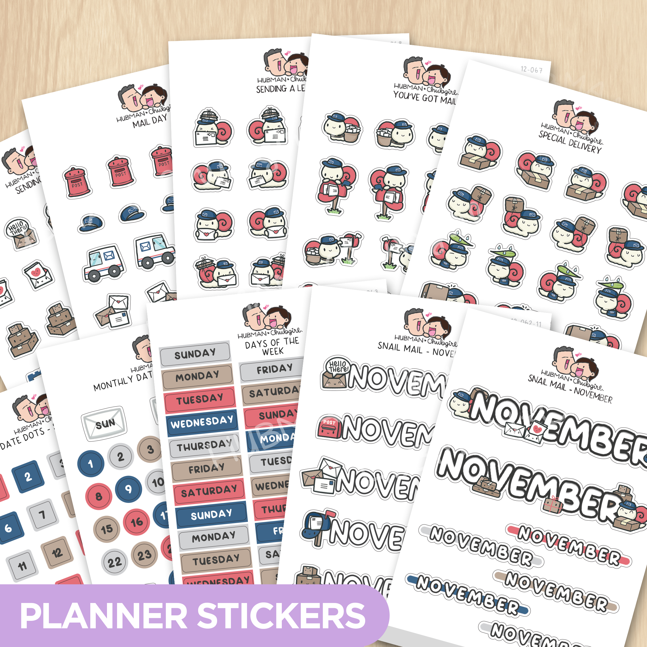 Snail Mail Journal Pack