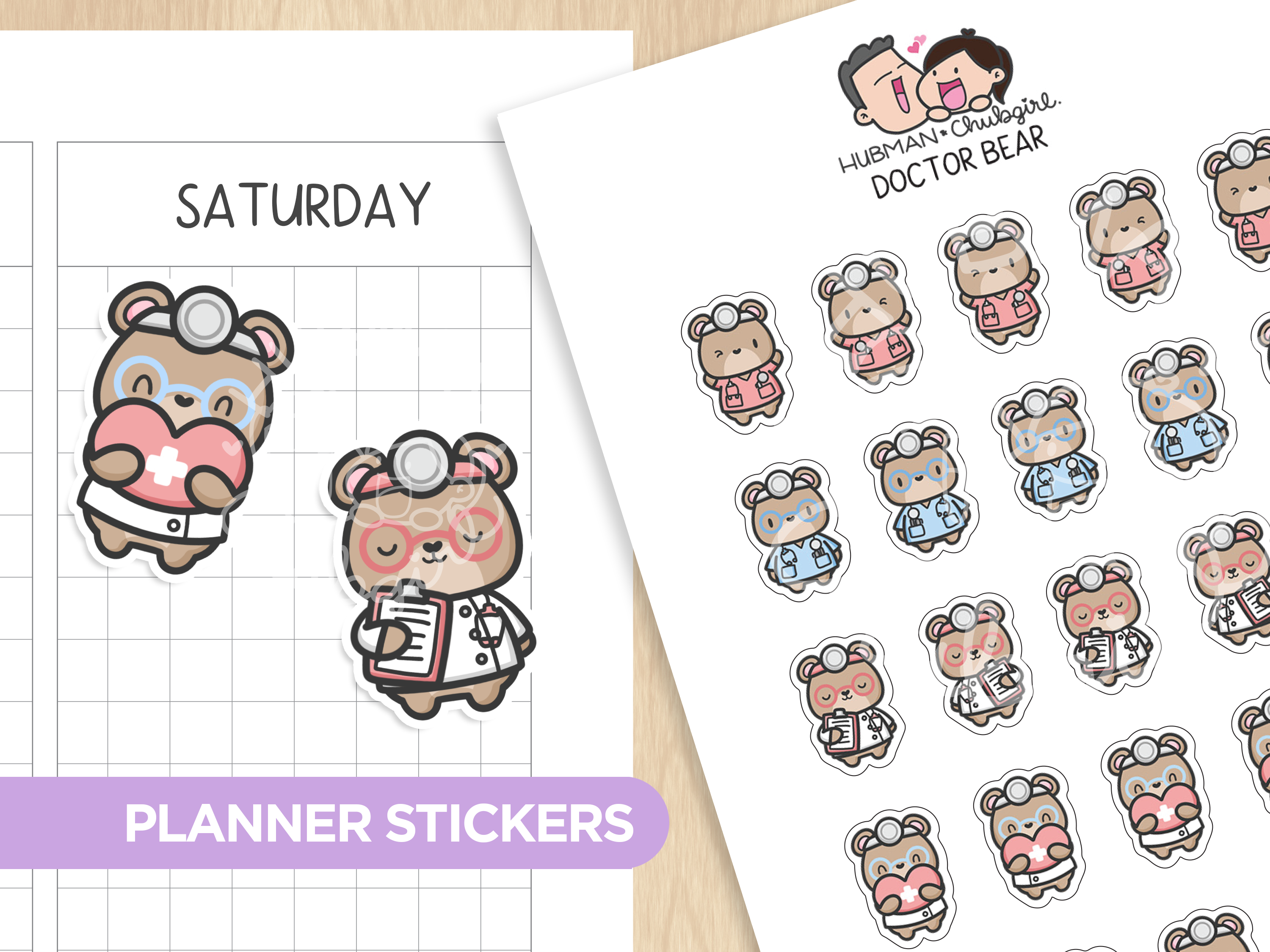 Take Care! Sticker Set