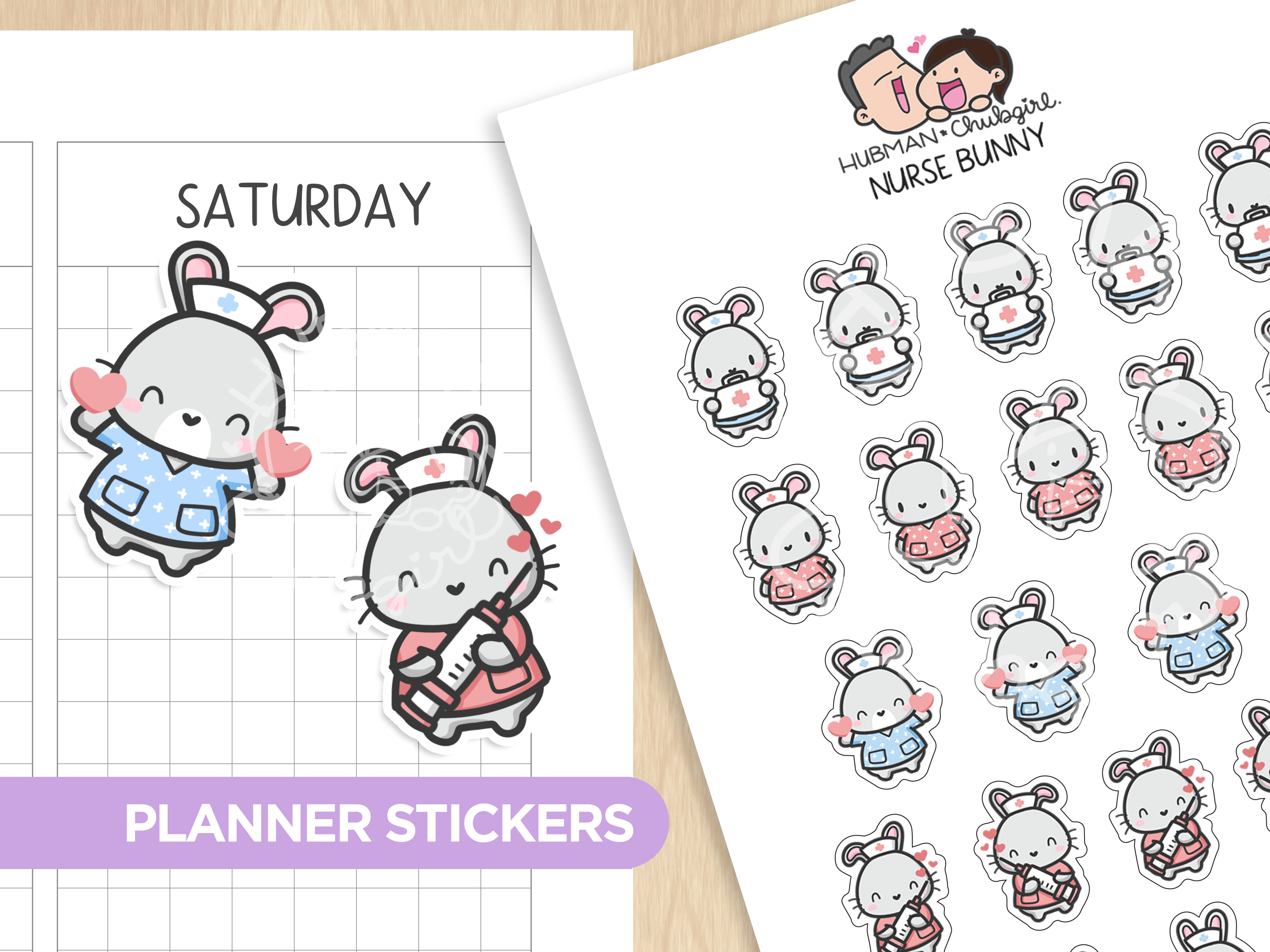 Take Care! Sticker Set