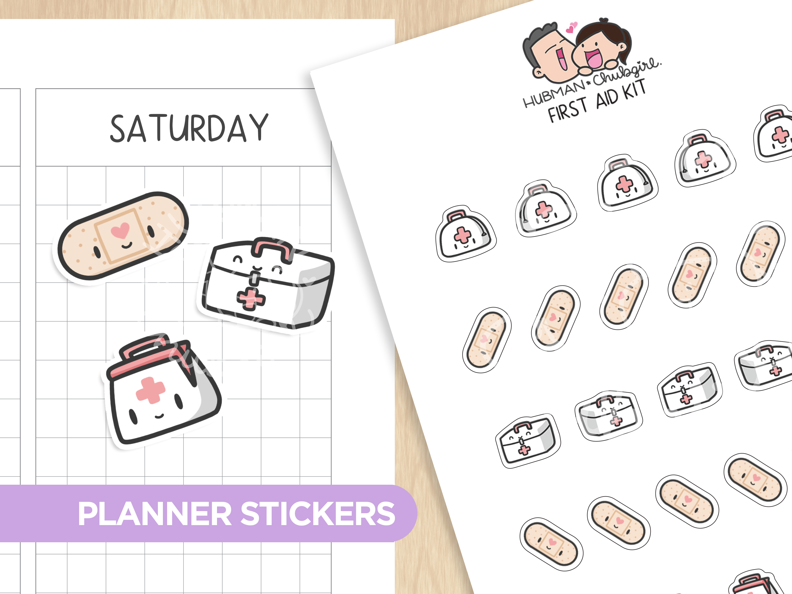 Take Care! Sticker Set