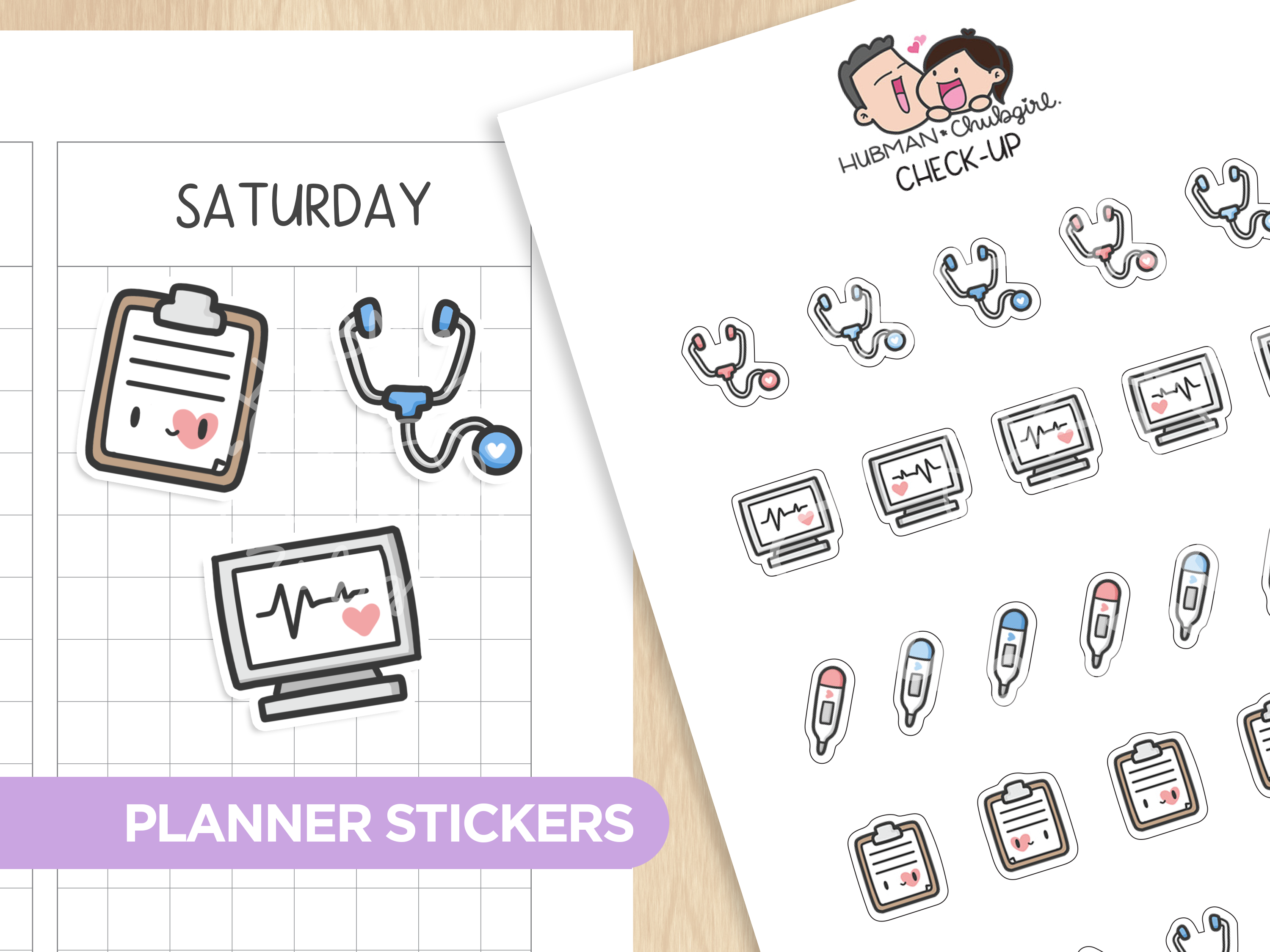 Take Care! Sticker Set