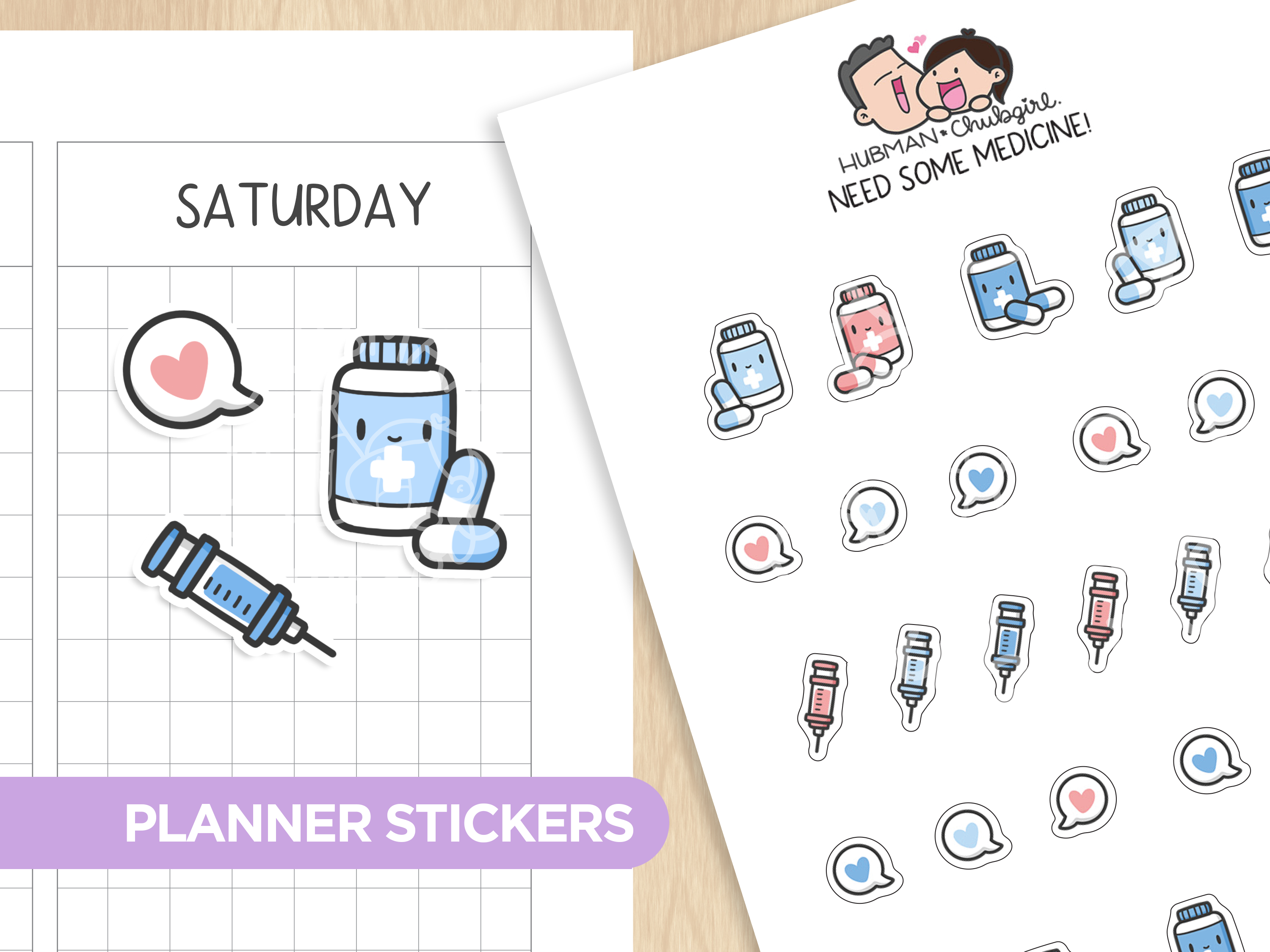 Take Care! Sticker Set