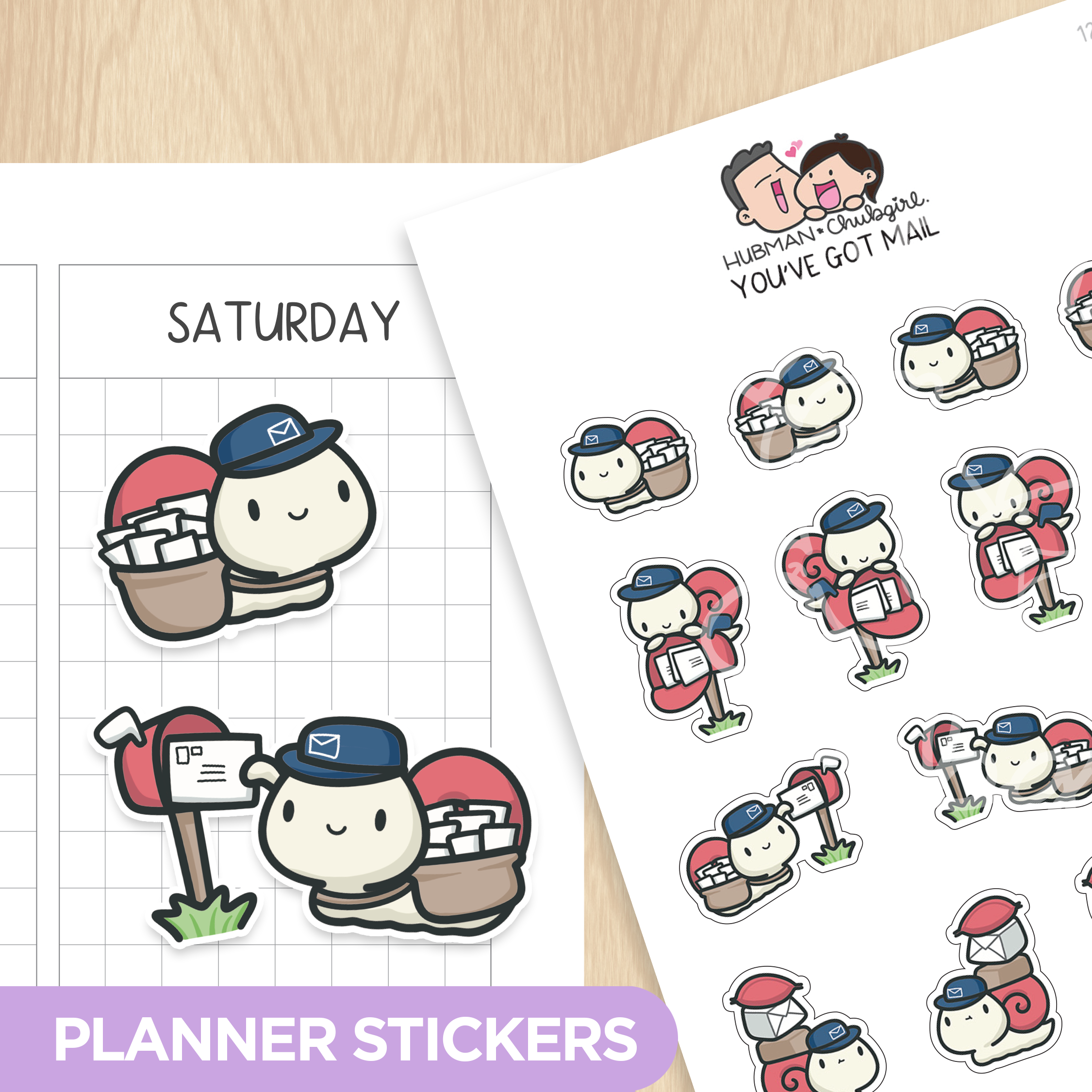 You've Got Mail Planner Stickers