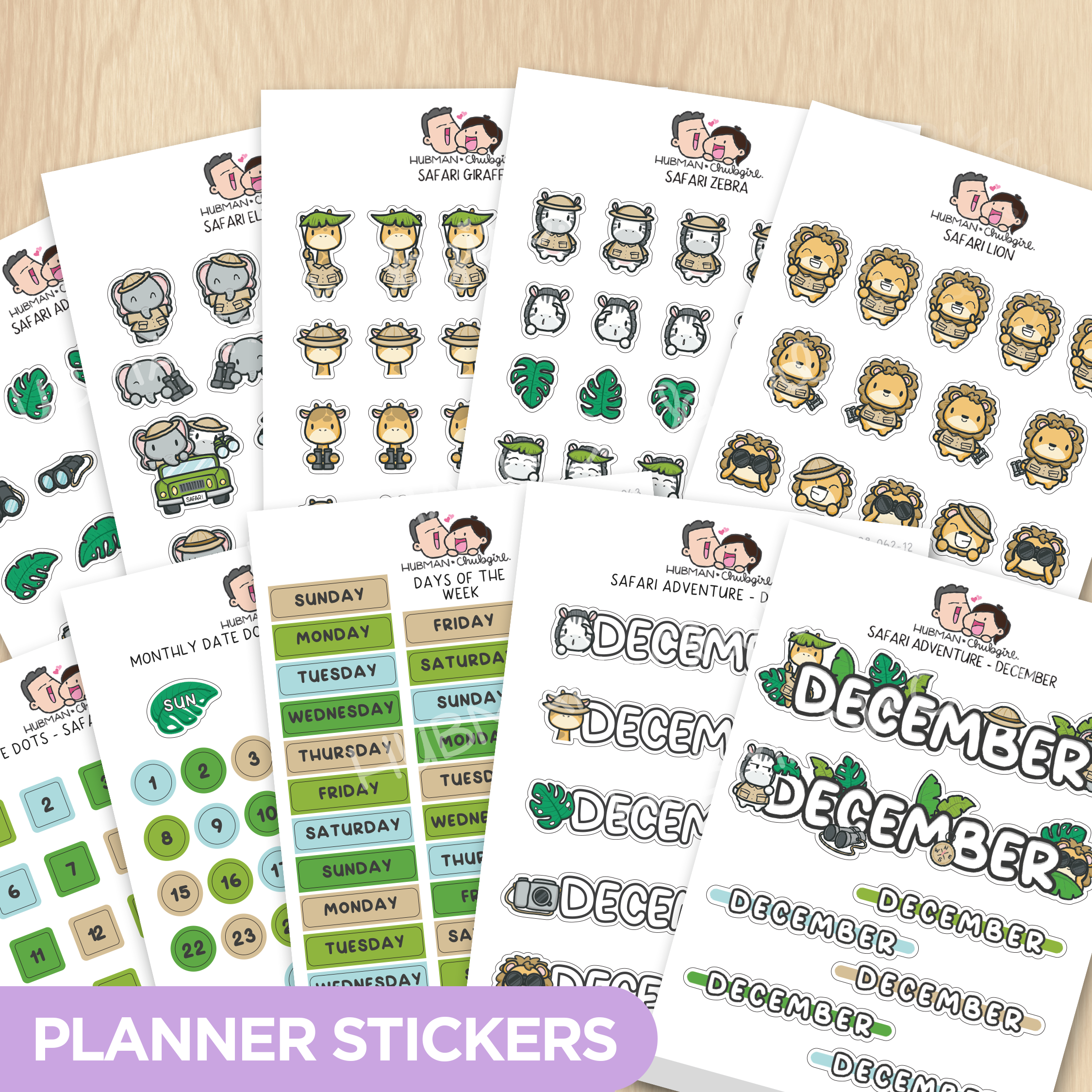 Safari Adventure Journal Pack