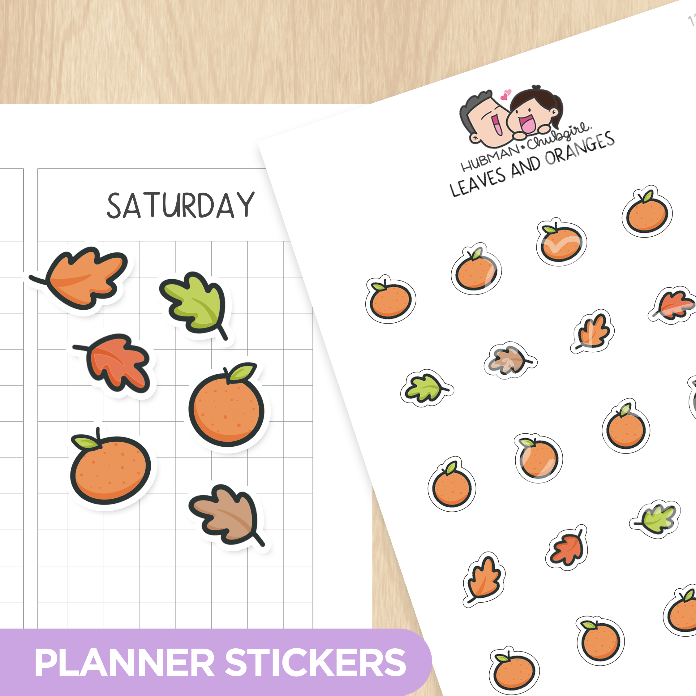 Autumn Capy Sticker Set