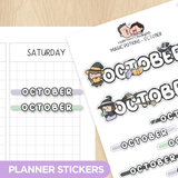 Magic Potions - October Planner Stickers