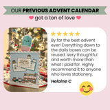 Santa's Workshop Stationery Advent Calendar