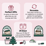 Santa's Workshop Stationery Advent Calendar