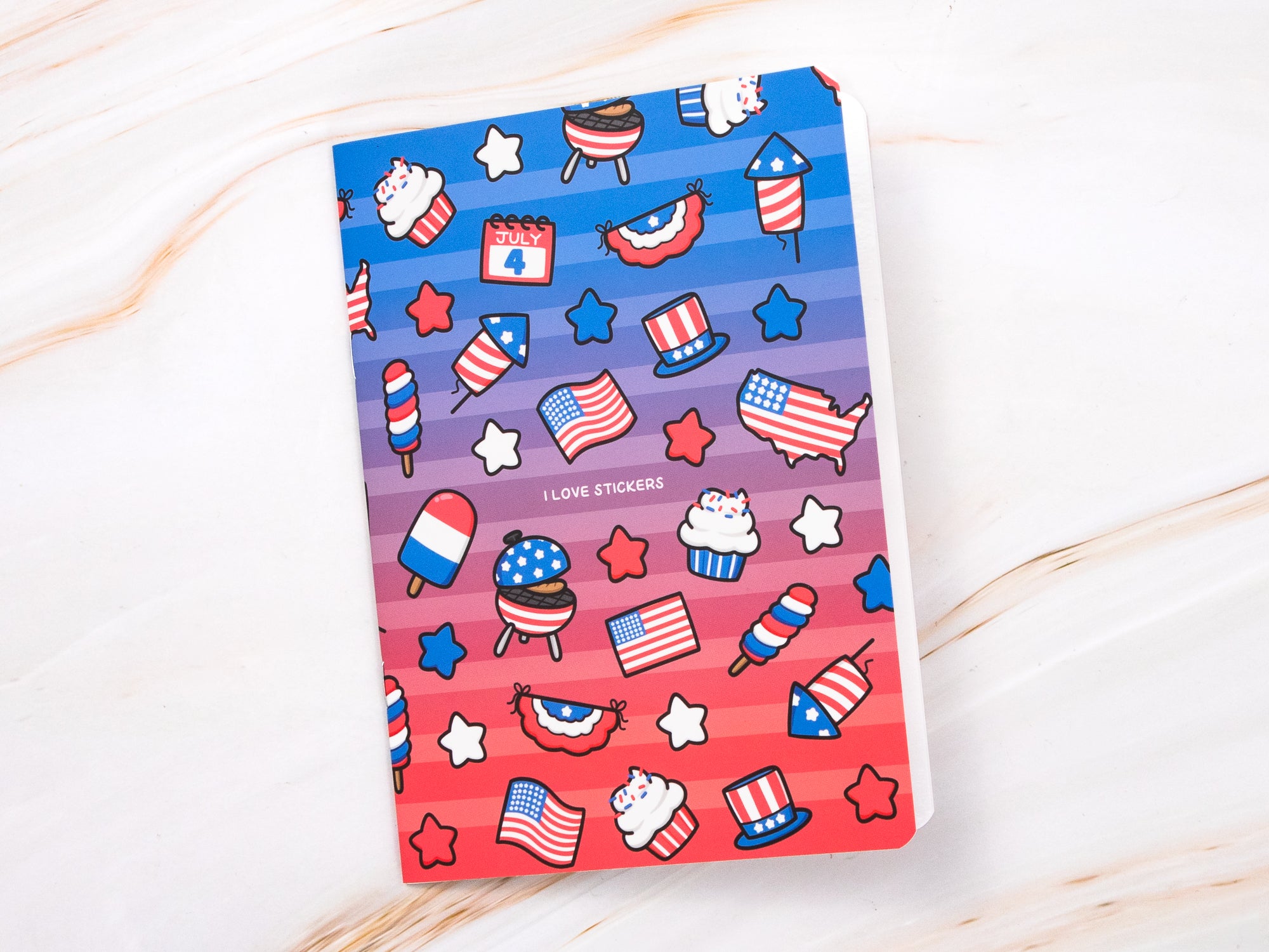 4th of July Sticker Album