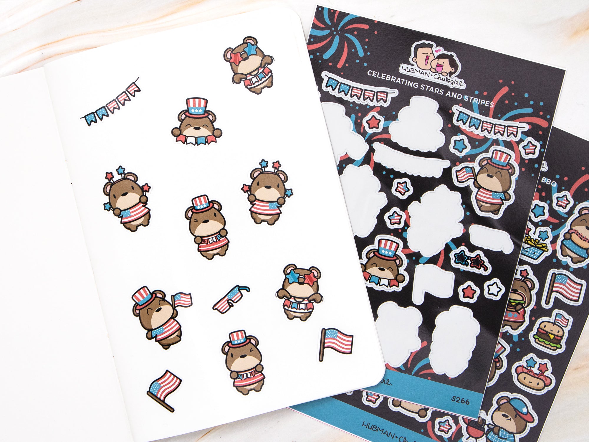 4th of July Sticker Album