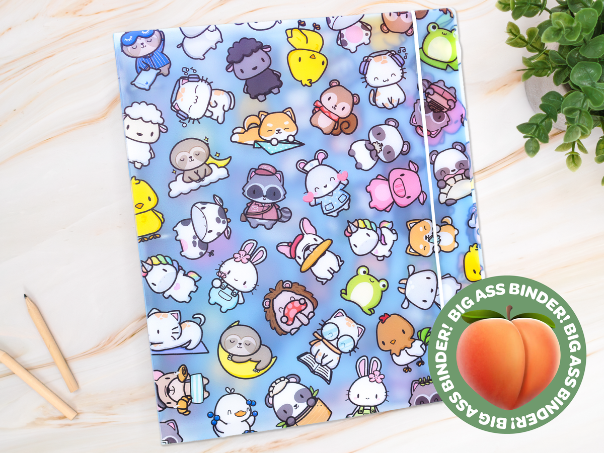 Sticker store binder bundle