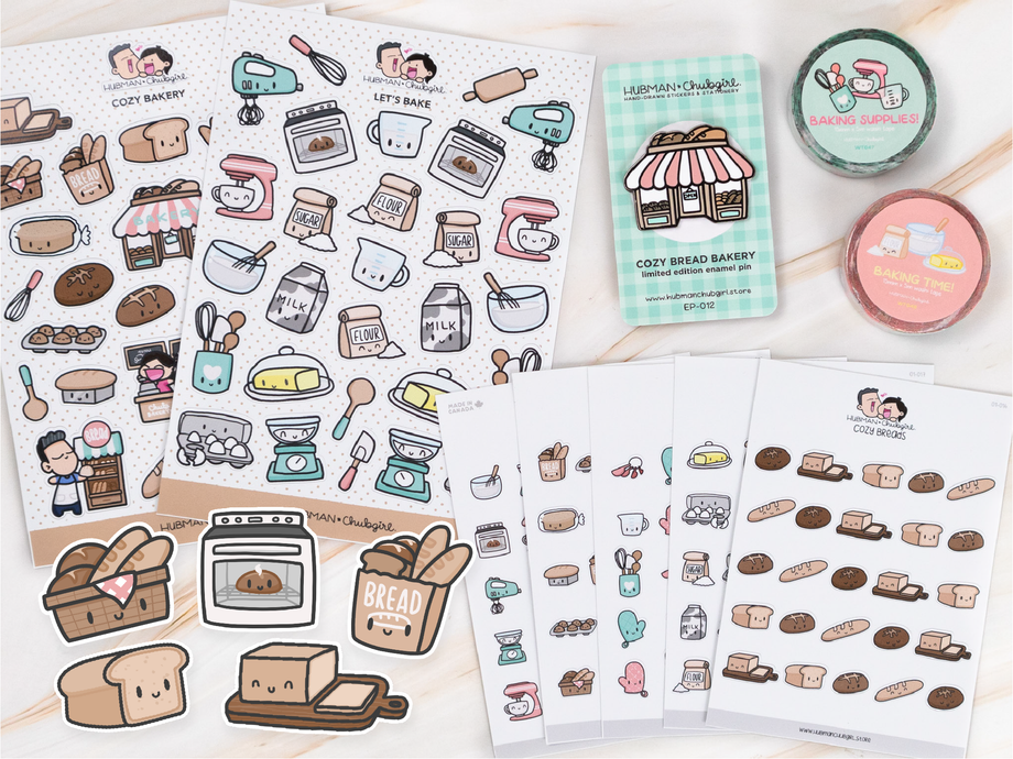 Monthly Sticker Club Hubman And Chubgirl