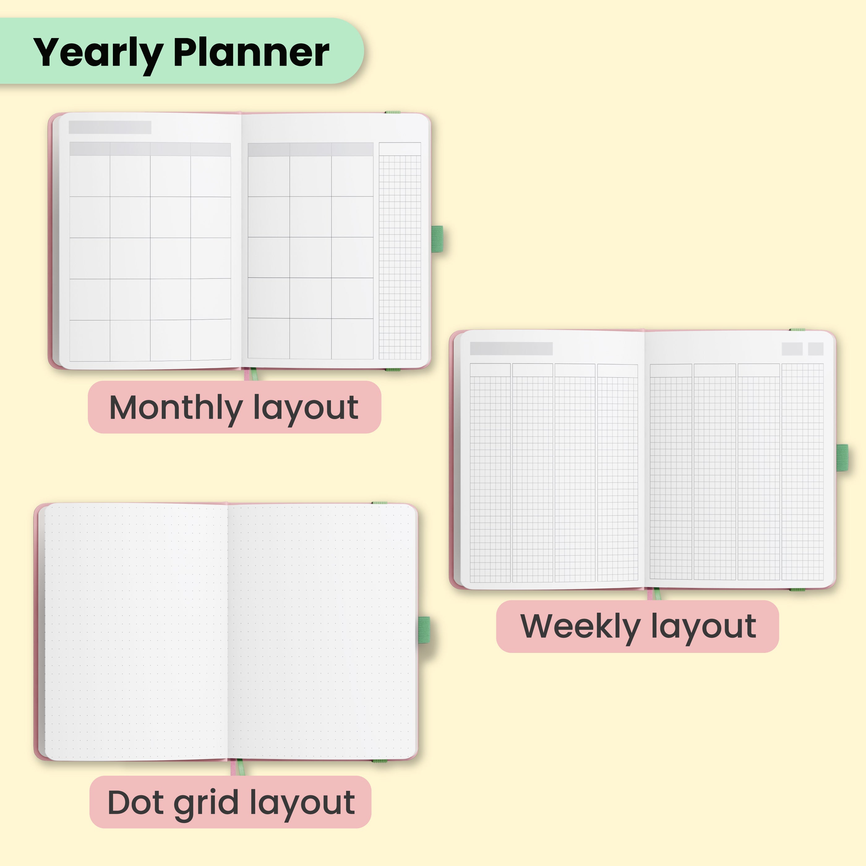 Coffee Lovers - A5 Wide Yearly Planner