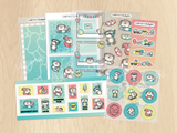 Summer Otters Variety Sticker Pack