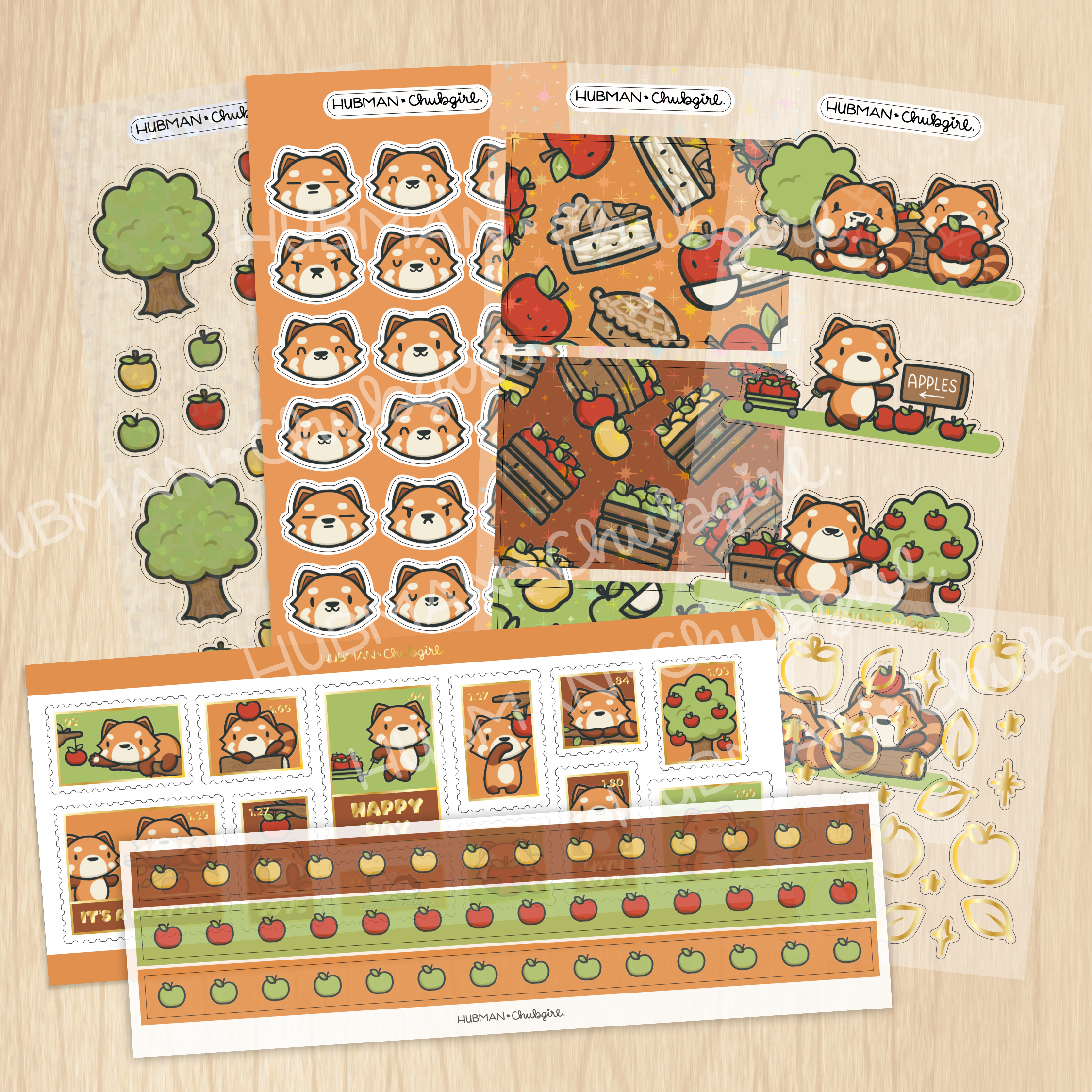 Fall Pandas Box Set