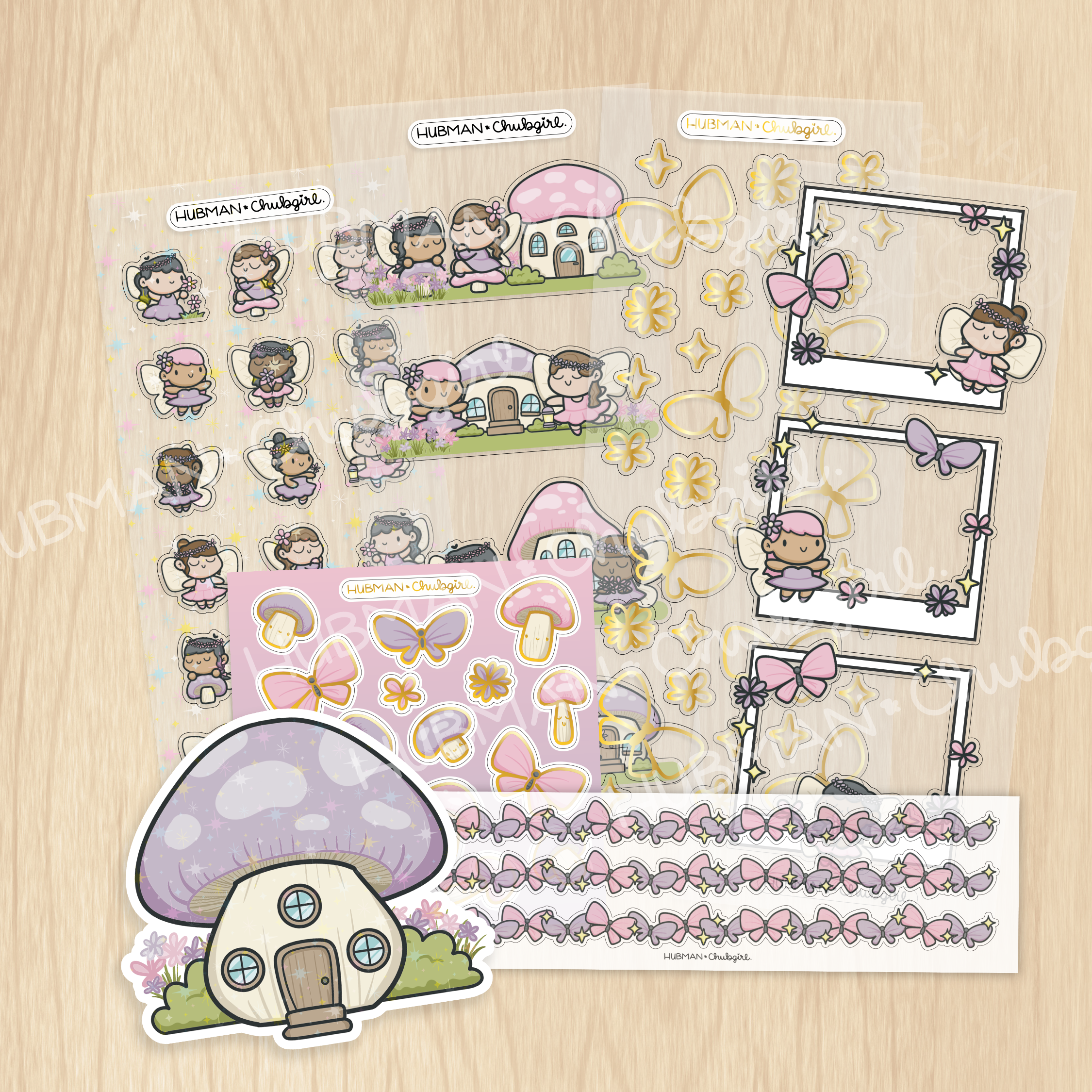 (PRE-ORDER) Fairy Garden Variety Sticker Pack