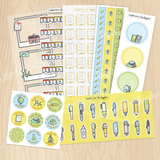 Back to School Variety Sticker Pack