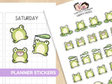 Ponds and Froggies Sticker Set