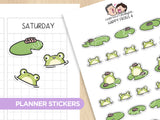 Ponds and Froggies Sticker Set