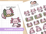 I Love 'Alotl Planner Stickers