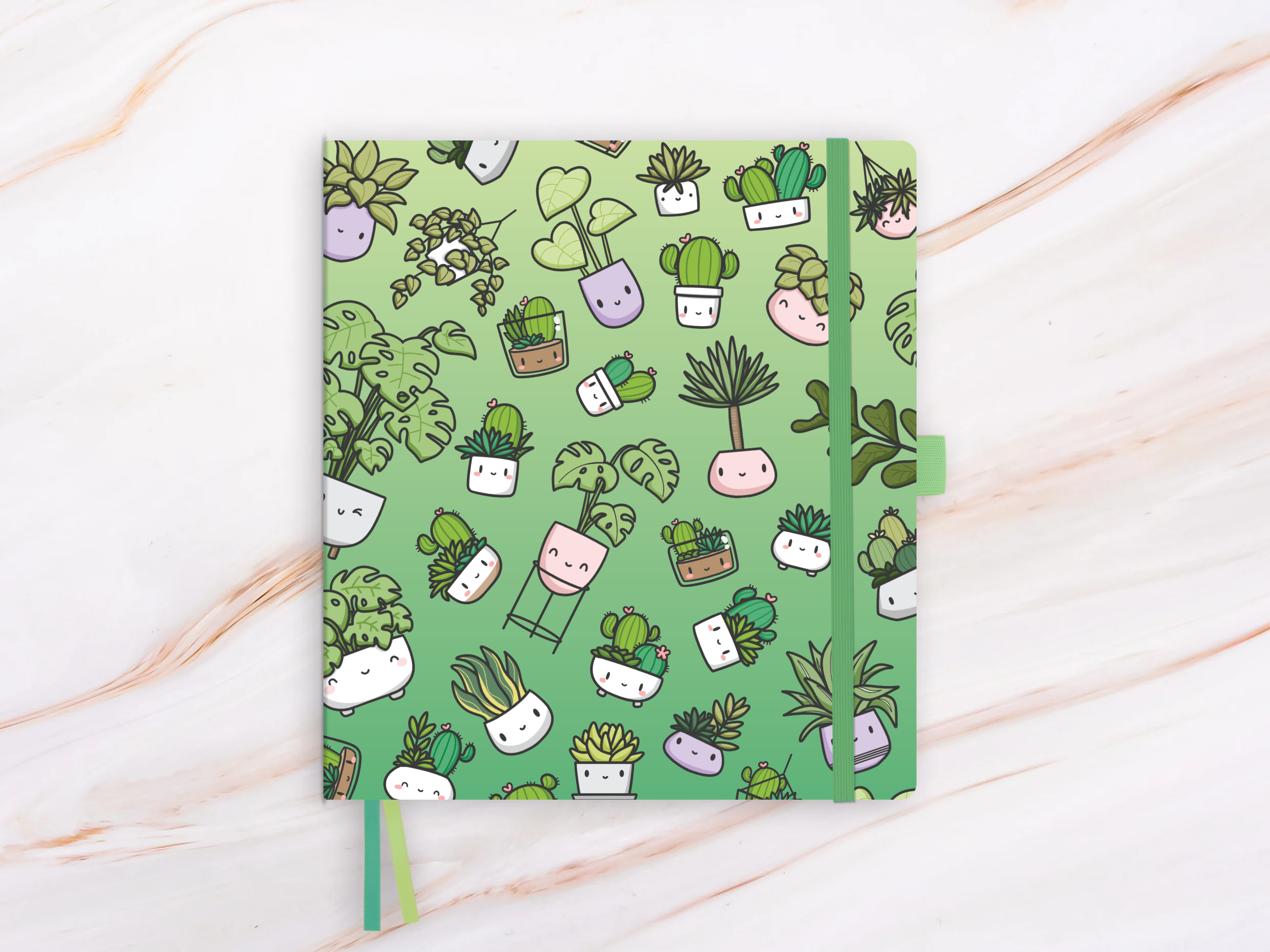 All The Plants - A5 wide yearly planner