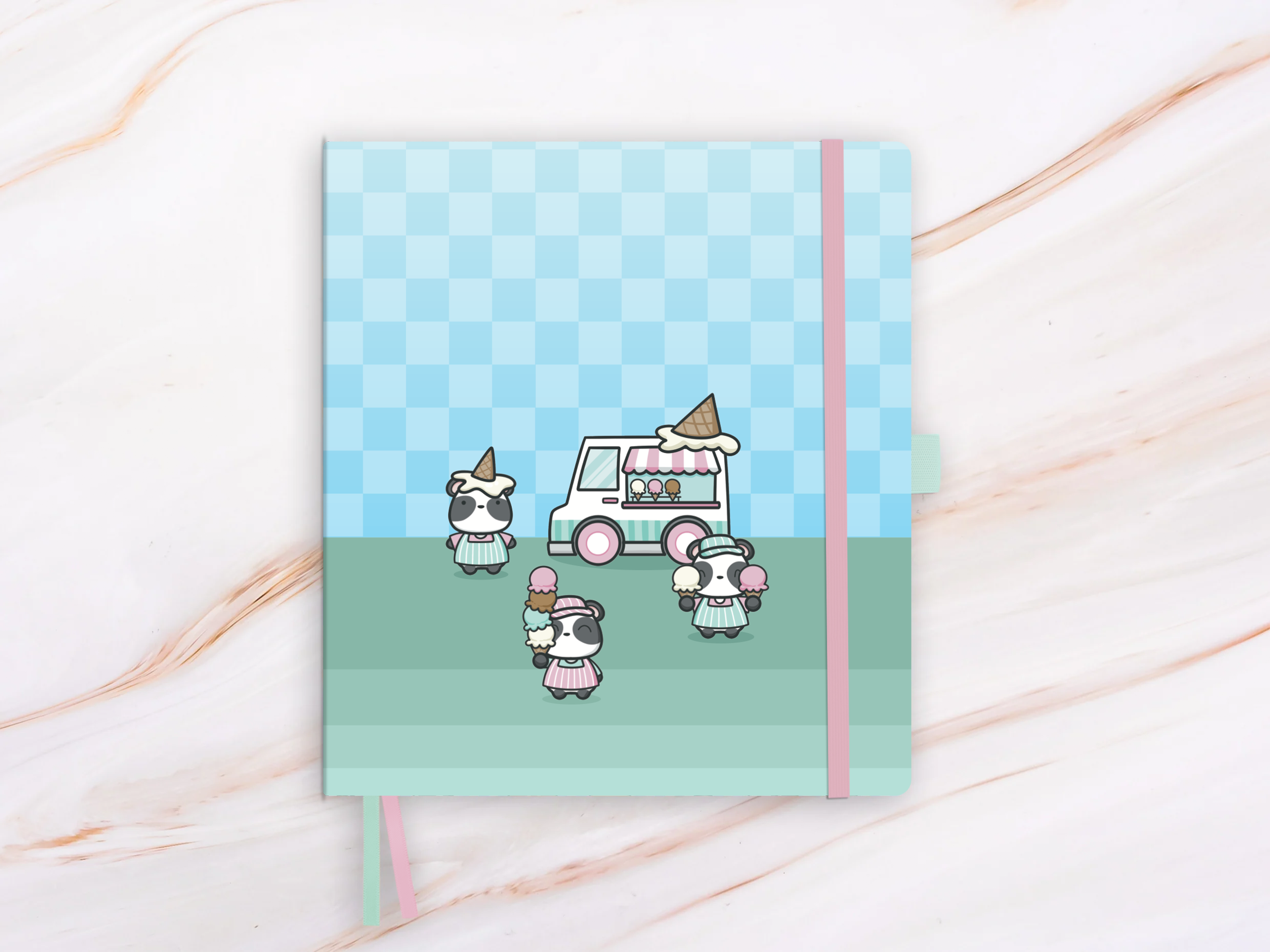 Icecream Date - A5 wide yearly planner